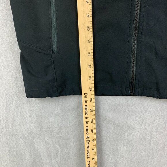 Eddie Bauer First Ascent Mens Sandstone Backbone Jacket Medium Black Full Zip - Picture 6 of 10